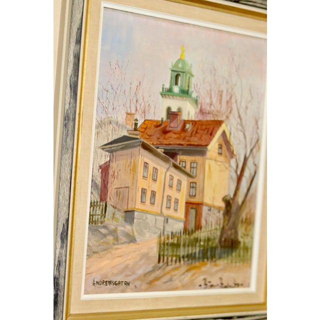 1950s Björn Roberts, Anderswgatan, 1950s, Oil on Board, Framed For Sale - Image 5 of 11