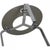 PK33 Stool in Leather by Poul Kjærholm, 1970s For Sale - Image 9 of 11