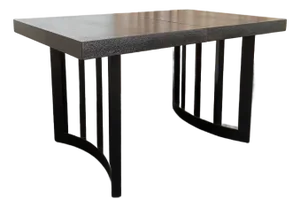 Ebonized Oak Extension Dining Table by Paul Laszlo for Brown Saltman