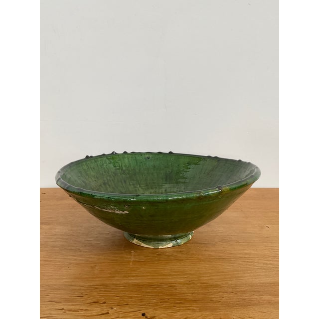 Infuse your space with the soulful craftsmanship of the Draa Valley with this authentic Tamegrout "Zlafa" bowl. Hand-...