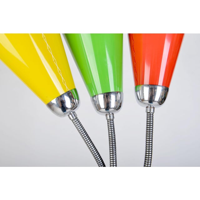 Mid-Century Modern Mid-Century Modern Multicolor Floor Lamp by Lidokov, 1960s For Sale - Image 3 of 10