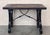 19th Century Ebonized Baroque Spanish Side Table with Lyre Legs For Sale - Image 16 of 18