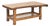 Oak Coffee Table with Lower Rope Shelf, 1970s For Sale