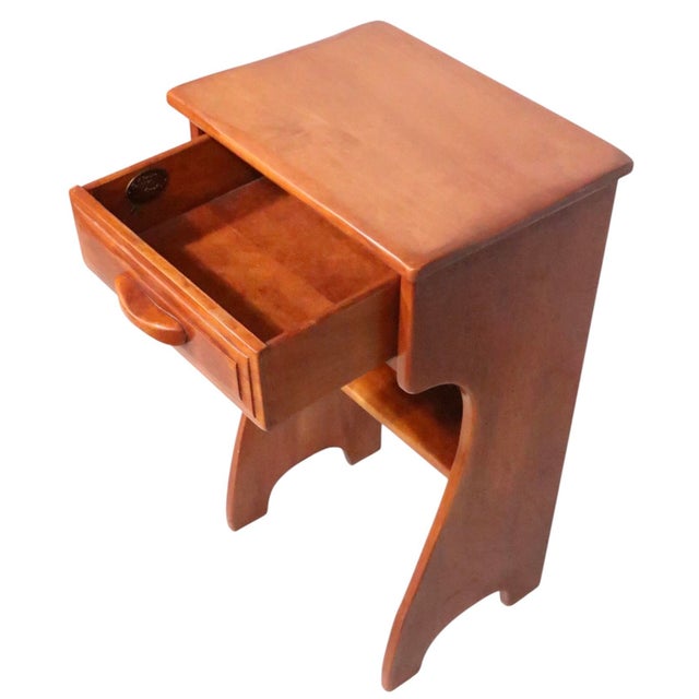 Classic Cushman Molly Stark nightstand in good, clean, ready to use condition, showing only light cosmetic wear, normal...