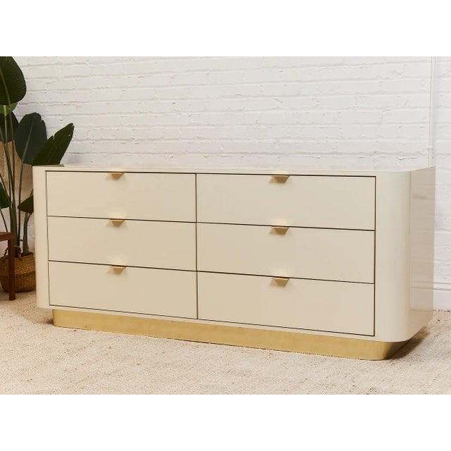 Six Drawer Post Modern Dresser For Sale - Image 12 of 12