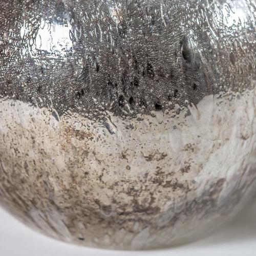 1980s Vintage Silver Mirrored Murano Table Lamps, Set of 2 For Sale - Image 5 of 7