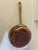 Late 19th Century Antique 19th Century Copper Butter Warmer With Riveted Brass Handle & Tin-Lined Interior For Sale - Image 5 of 12