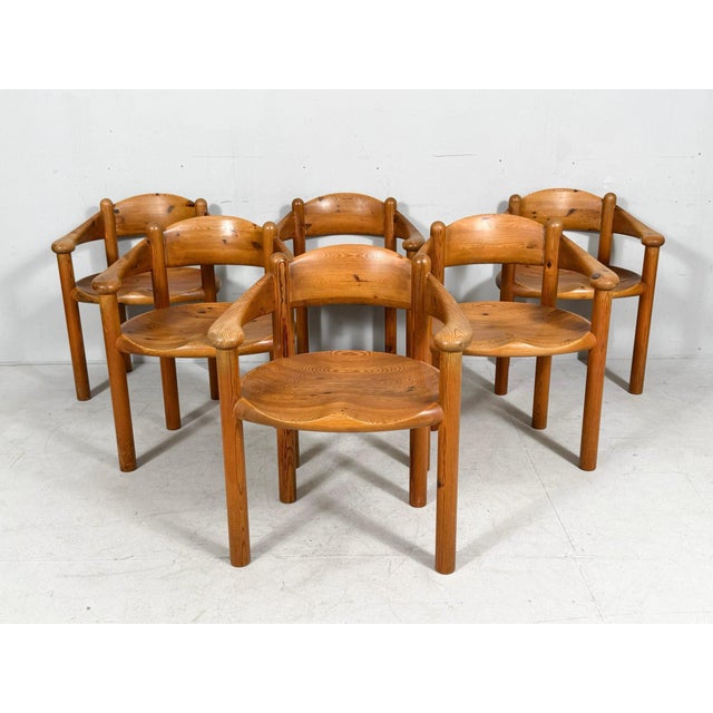 Vintage Armchairs by Rainer Daumiller for Hirtshals Sawmill, Denmark, 1970s, Set of 6 For Sale - Image 14 of 18