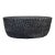 Organic Modern Black Metal Indoor/Outdoor Rivington Coffee Table For Sale