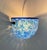 Blue Vintage Murano Glass Neverrino Wall Lamp by Gae Aulenti for Vistosi, 1970s For Sale - Image 8 of 16