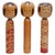 Kokeshi Dolls, Set of 3 For Sale - Image 15 of 15