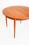 Brown Scandinavian Table with Extension in Teak Wood, France, 1960s For Sale - Image 8 of 15