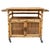 Spanish, Bar Cabinet in Bamboo with Wheels, 1950s For Sale - Image 6 of 18