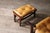 Set of Jangada Lounge Chair and Ottoman in Cognac Leather by Jean Gillon, Brazil, 1960s For Sale - Image 11 of 18