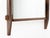 Rectangolar wall mirror with shaped teak wood frame. The conditions are rather good: the teak structure maintains its...