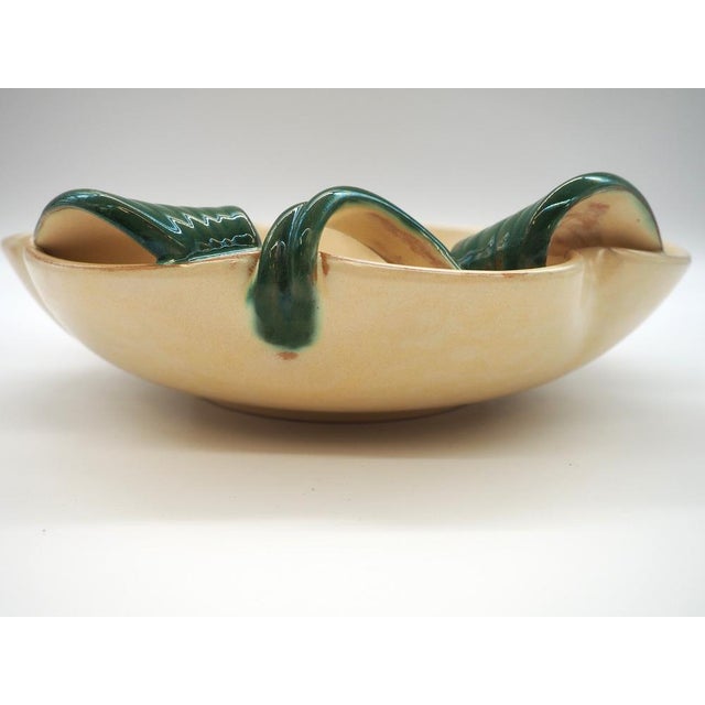 Ceramic Nordic Earthenware Bowl by Thomson for Uppsala Ekeby For Sale - Image 7 of 12