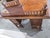 Antique Renaissance Revival Burl Walnut Writing Desk With Gallery Rail For Sale - Image 4 of 12