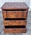 1990s Hekman Rustic European 3 Drawer Nightstand For Sale - Image 5 of 11