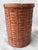 Vintage Bamboo Waste Basket For Sale In New York - Image 6 of 13