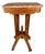 American Eastlake Victorian Walnut Marble Top Tea Table With Original Finish, Circa 1880 For Sale