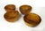 Wood Mid 20th Century 4 David Auld Handcrafted Organic Mango Wood Bowls Haiti For Sale - Image 7 of 11