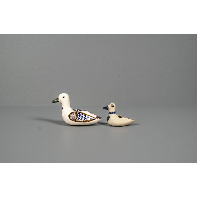 Ceramic Duck Figures from Mexico, 1950s, Set of 2 For Sale - Image 6 of 11