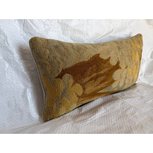 16th Century Brussels Flemish Tapestry Pillow For Sale - Image 4 of 7