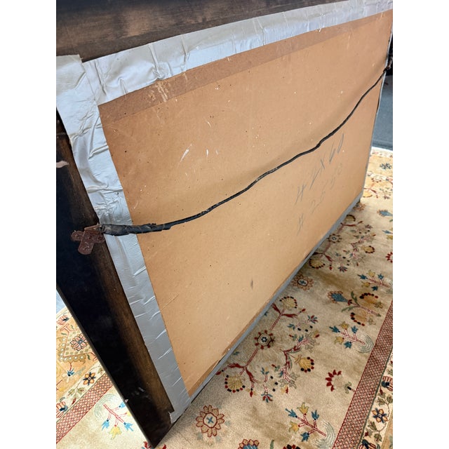 In the Style of Donghia Vintage Wall Mirror For Sale - Image 12 of 15