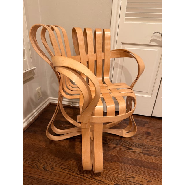 2010s Frank Gehry Cross Check Arm Chair For Sale - Image 5 of 9
