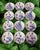 Fabulous nature collection design series of various botanical patterns. Blue & White 3 of each design total of 12 plates...