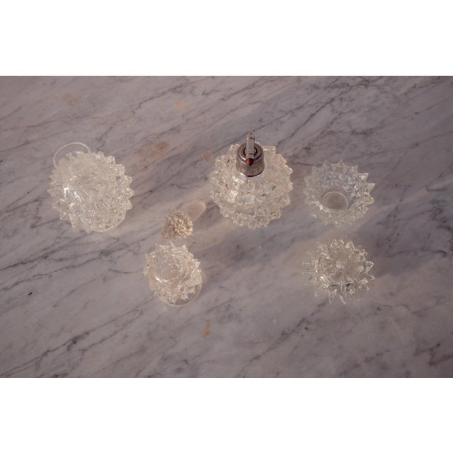 Set of 4 Ercole Barovier Rostrato Murano Italian Glass Vase for Barovier & Toso, 1940s For Sale - Image 10 of 13