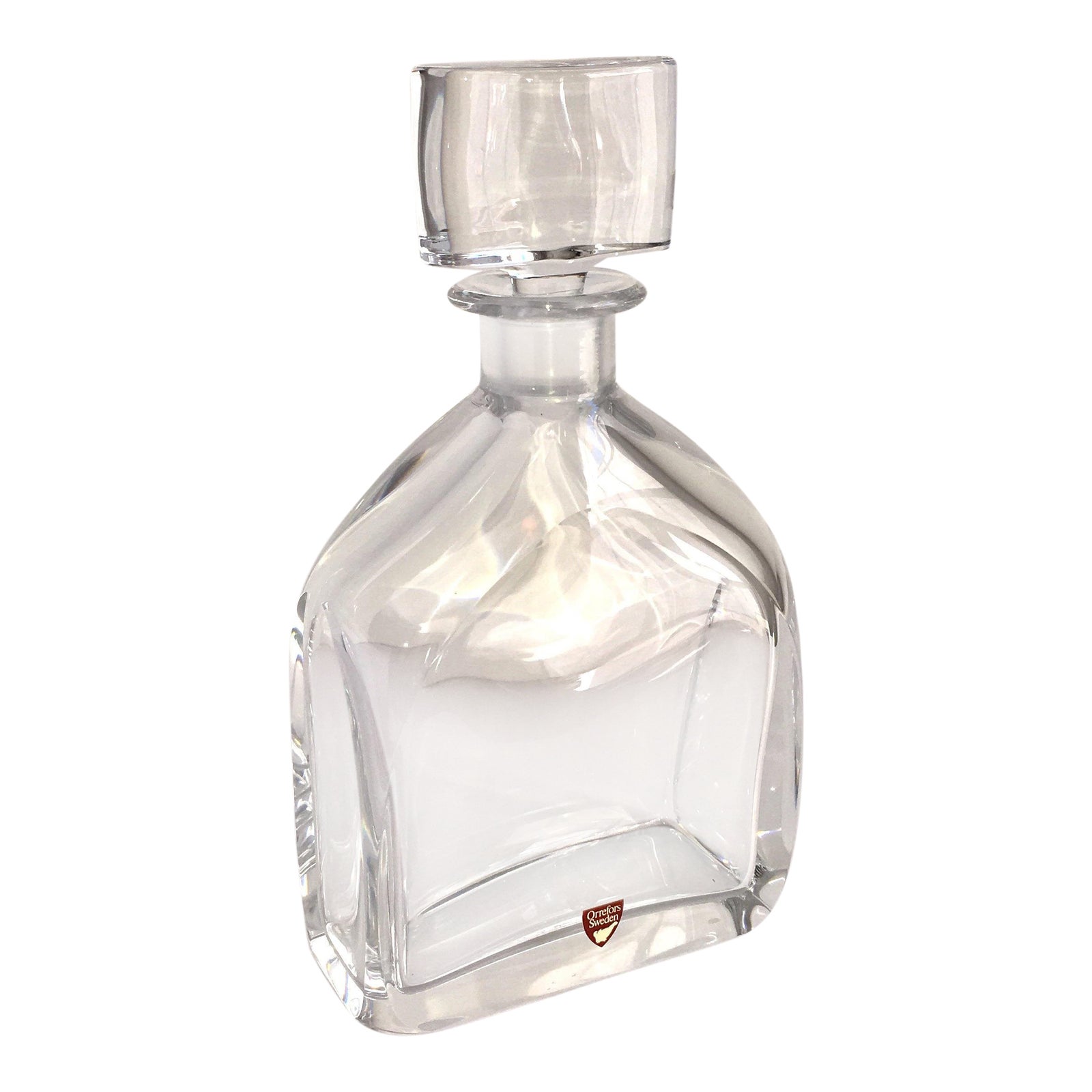 Vintage Orrefors Crystal Decanter Chairish