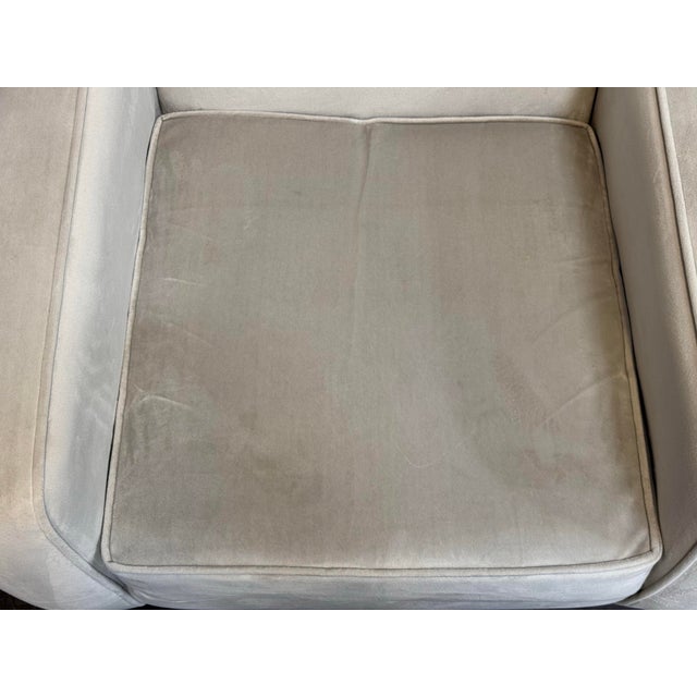 Circa 1960's French Lounge Arm Chairs, Pair For Sale - Image 9 of 12