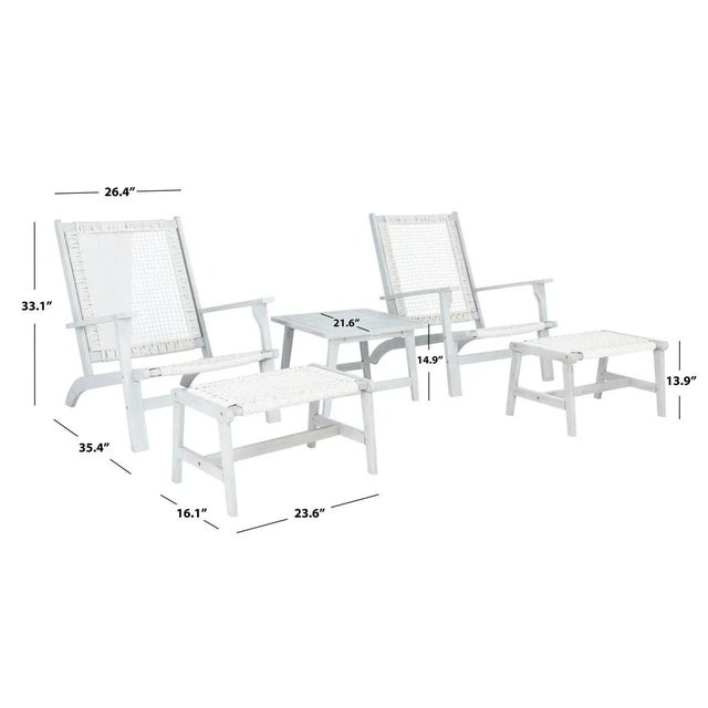 Chantelle 5 Piece Living Set - Gray For Sale - Image 4 of 9