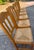Brown Vintage French Country Rush Seat Dining Chairs - Set of 6 For Sale - Image 8 of 10