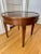 American Hekman Leather Top End Table For Sale - Image 3 of 12