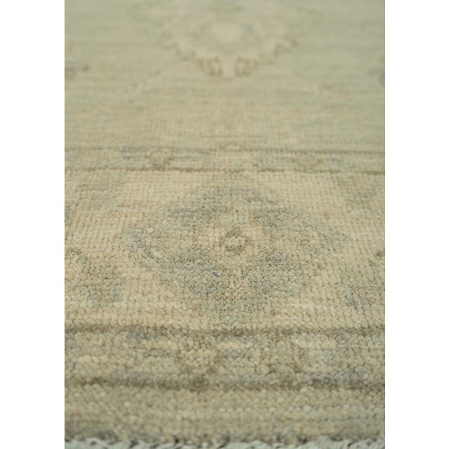 Turkish Oushak Rug 3'1" x 5'1" #21338 For Sale - Image 3 of 8