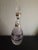 Vintage Cut Czech Bohemia Crystal Wine Decanter With Matching Stopper For Sale - Image 4 of 7
