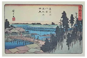 Eight Scenic Spots Along Sumida River, 20th Century
