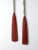 Early 20th Century Vintage Painted Wooden Oars Pair For Sale - Image 5 of 11