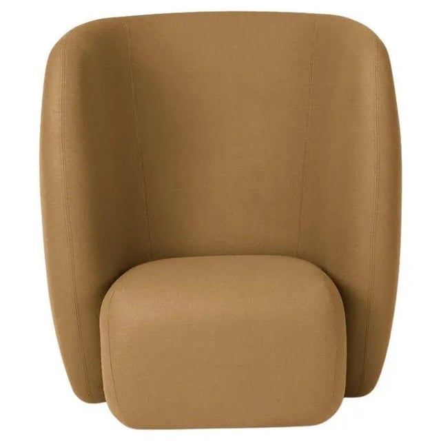 Haven Lounge Chair Olive by Warm Nordic For Sale - Image 9 of 9
