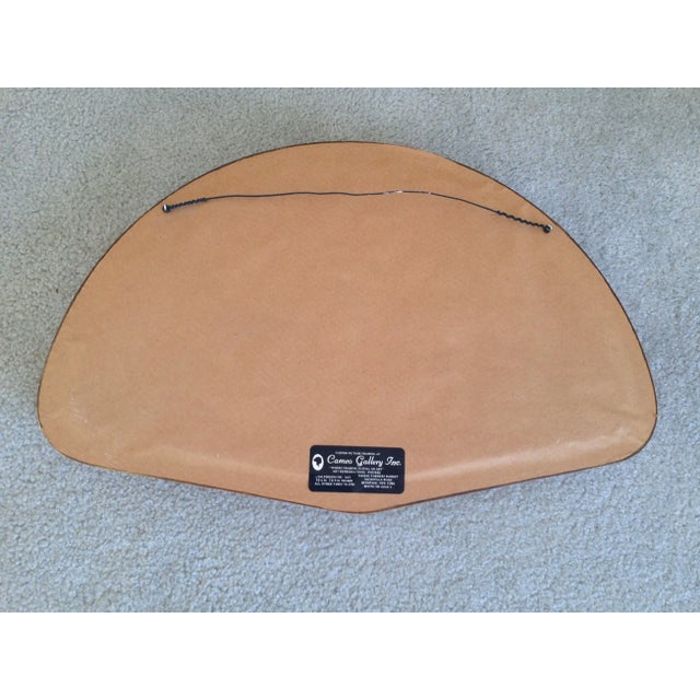 Antique Shadow Box-Framed Hand Painted Fan - Spain For Sale - Image 10 of 11