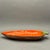 Mid 20th Century Vintage Ceramic Carrot Serving Dish With Orange Glaze Marked Usa For Sale - Image 5 of 8