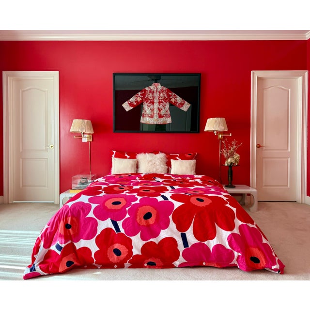 Framed Chinese Embroidery Southern Bridal Jacket For Sale - Image 18 of 18