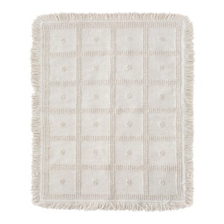 Boho Chic Temoayan Textured Wool Rug For Sale