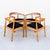 1960s Restored Danish Modern Round Back Armchairs by Illum Wikkelso for Niels Eilersen For Sale - Image 10 of 15