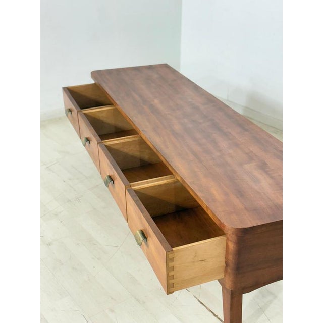 Mid-Century Wooden Sideboard, 1960s For Sale - Image 4 of 12