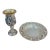 Early 20th Century Hazorfim Kiddush Set - 2 pcs For Sale