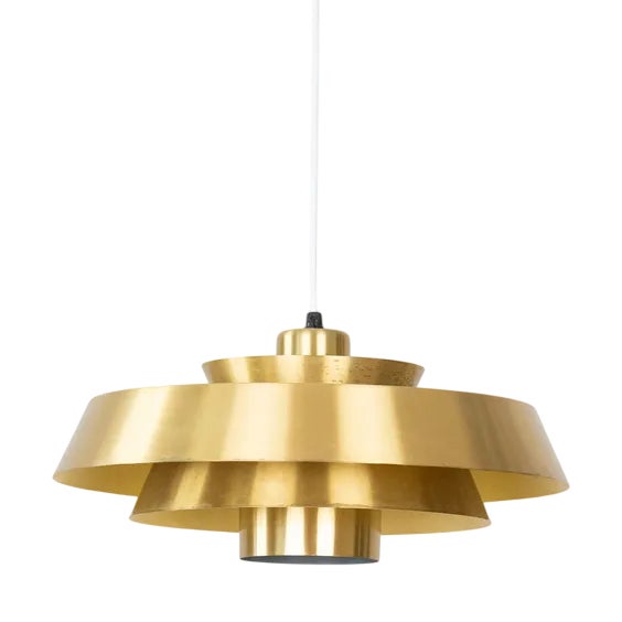 Vintage Danish Lamp Nova by Jo Hammerborg for Fog and Morup, 1970 For Sale