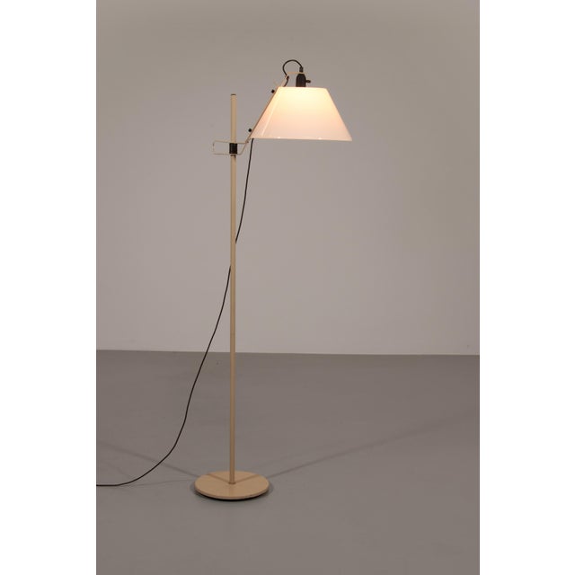 Metal Estel Floor Lamp by Studi Blanc Joan Antoni Blanc Design for Metalarte, Spain, 1980s For Sale - Image 7 of 12